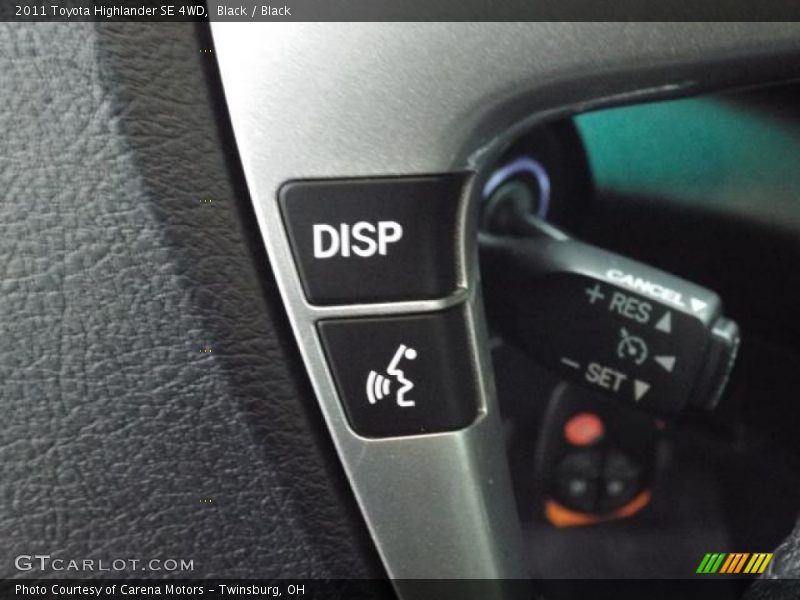 Black / Black 2011 Toyota Highlander SE 4WD