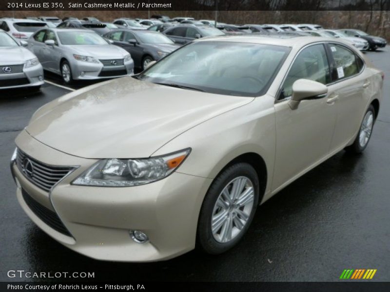 Satin Cashmere Metallic / Parchment 2014 Lexus ES 350