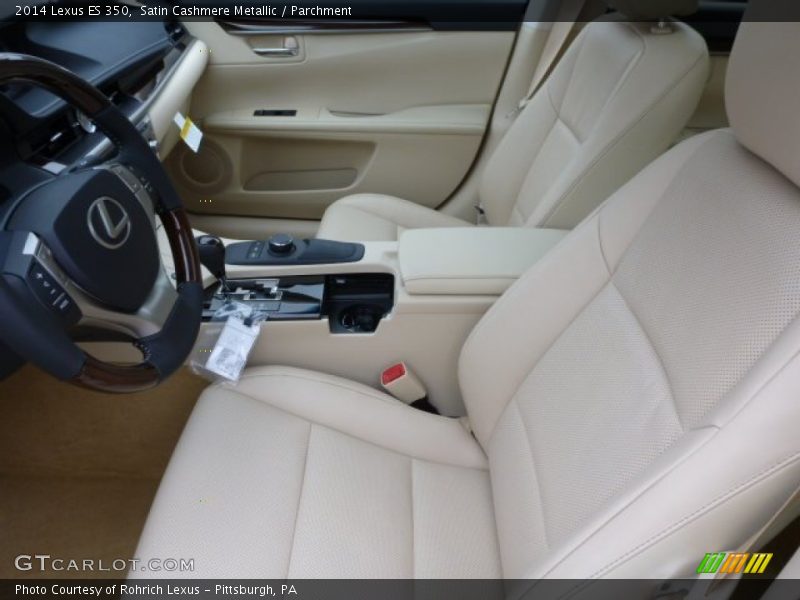 Satin Cashmere Metallic / Parchment 2014 Lexus ES 350