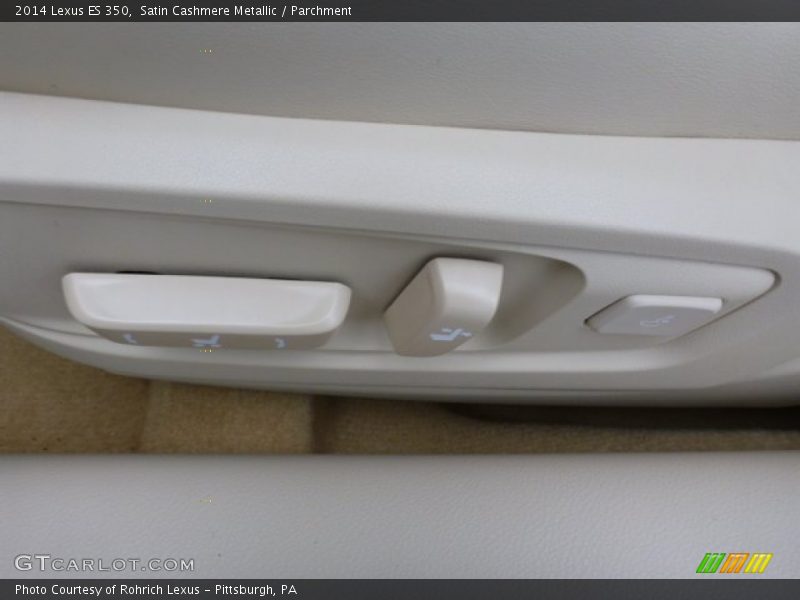 Satin Cashmere Metallic / Parchment 2014 Lexus ES 350