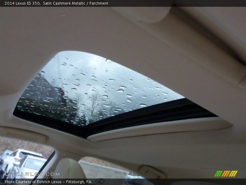 Satin Cashmere Metallic / Parchment 2014 Lexus ES 350