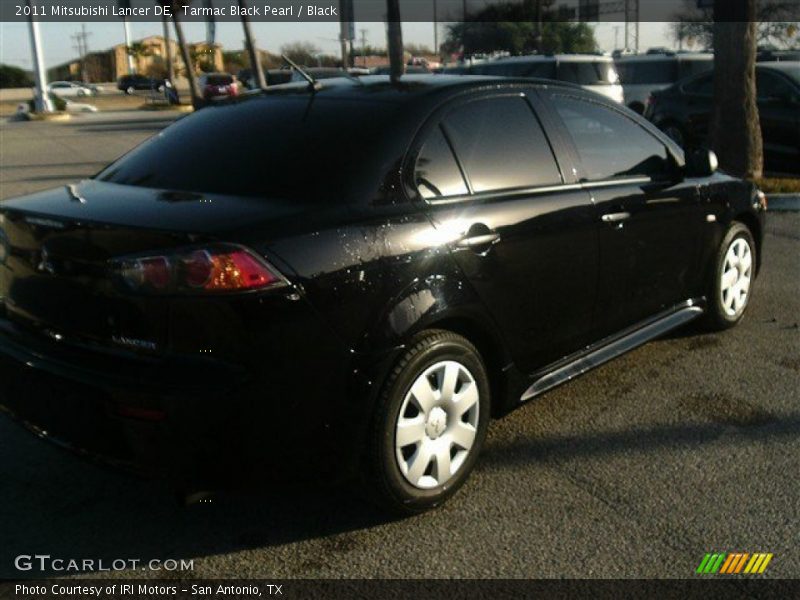 Tarmac Black Pearl / Black 2011 Mitsubishi Lancer DE