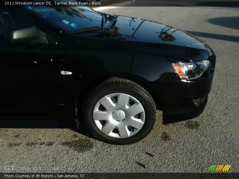 Tarmac Black Pearl / Black 2011 Mitsubishi Lancer DE