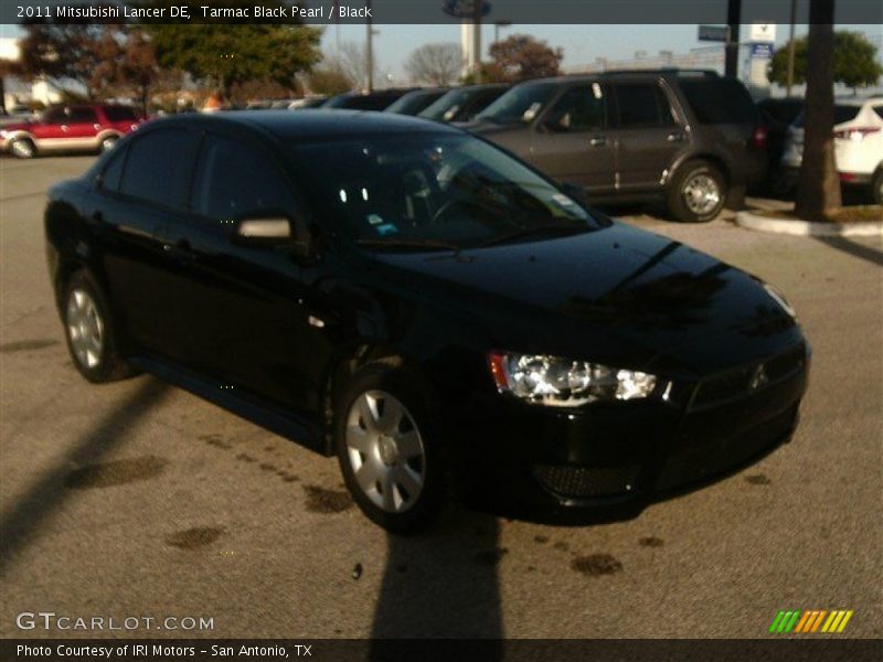 Tarmac Black Pearl / Black 2011 Mitsubishi Lancer DE