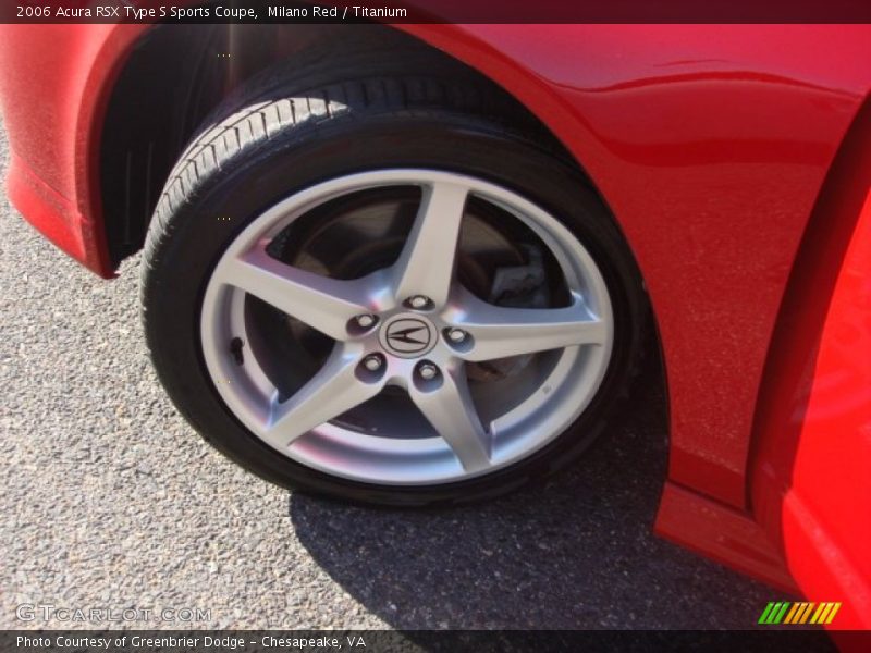  2006 RSX Type S Sports Coupe Wheel