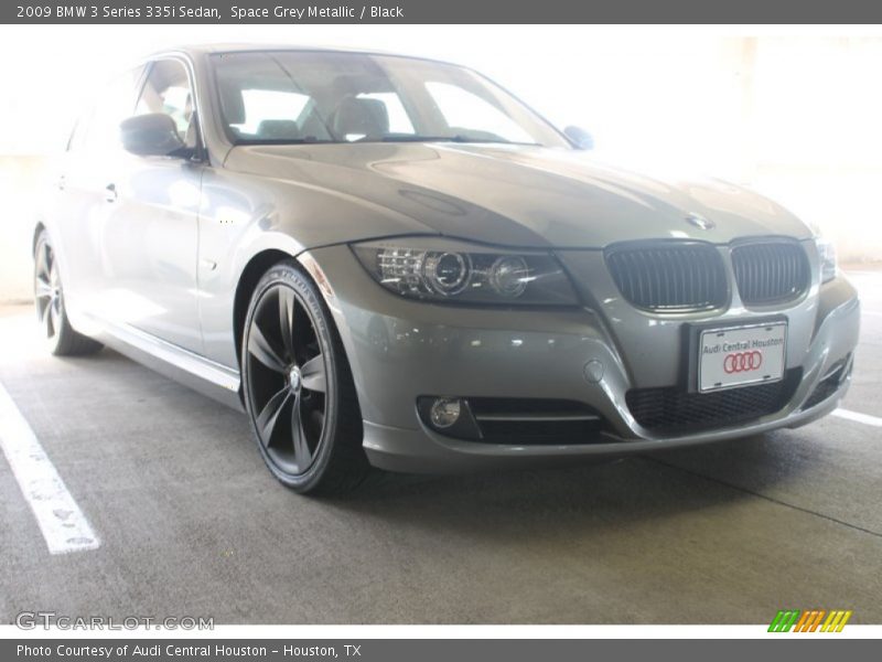 Space Grey Metallic / Black 2009 BMW 3 Series 335i Sedan