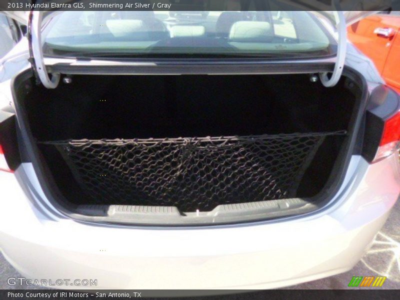 Shimmering Air Silver / Gray 2013 Hyundai Elantra GLS