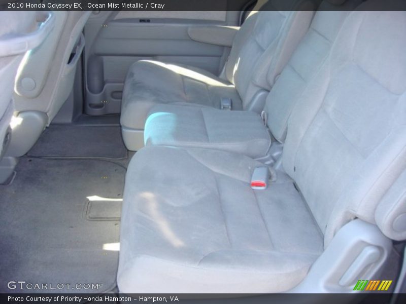 Ocean Mist Metallic / Gray 2010 Honda Odyssey EX