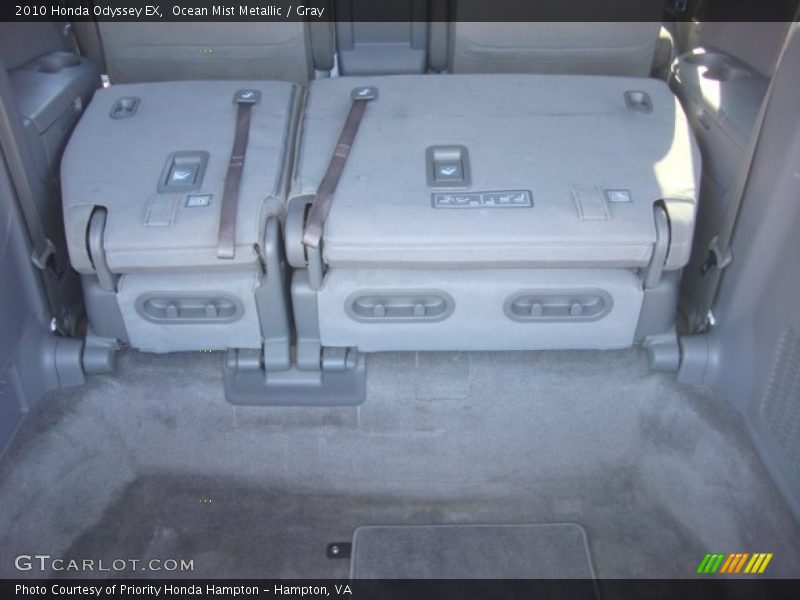 Ocean Mist Metallic / Gray 2010 Honda Odyssey EX