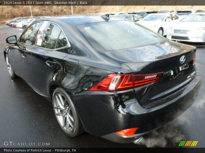 Obsidian Black / Black 2014 Lexus IS 250 F Sport AWD