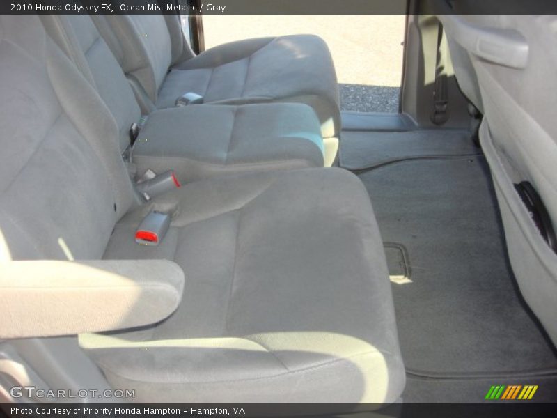 Ocean Mist Metallic / Gray 2010 Honda Odyssey EX