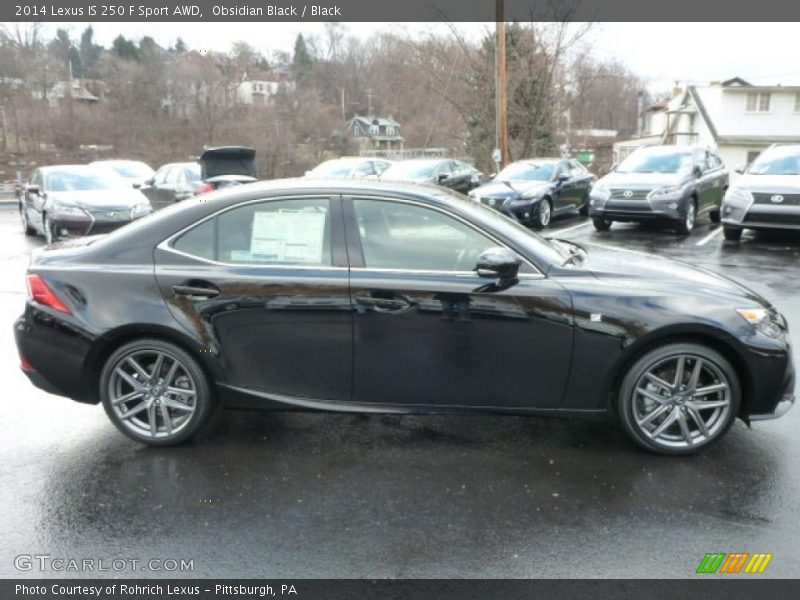  2014 IS 250 F Sport AWD Obsidian Black