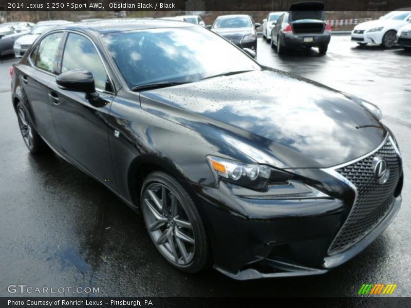 Front 3/4 View of 2014 IS 250 F Sport AWD