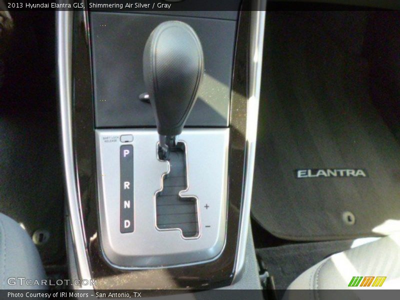 Shimmering Air Silver / Gray 2013 Hyundai Elantra GLS