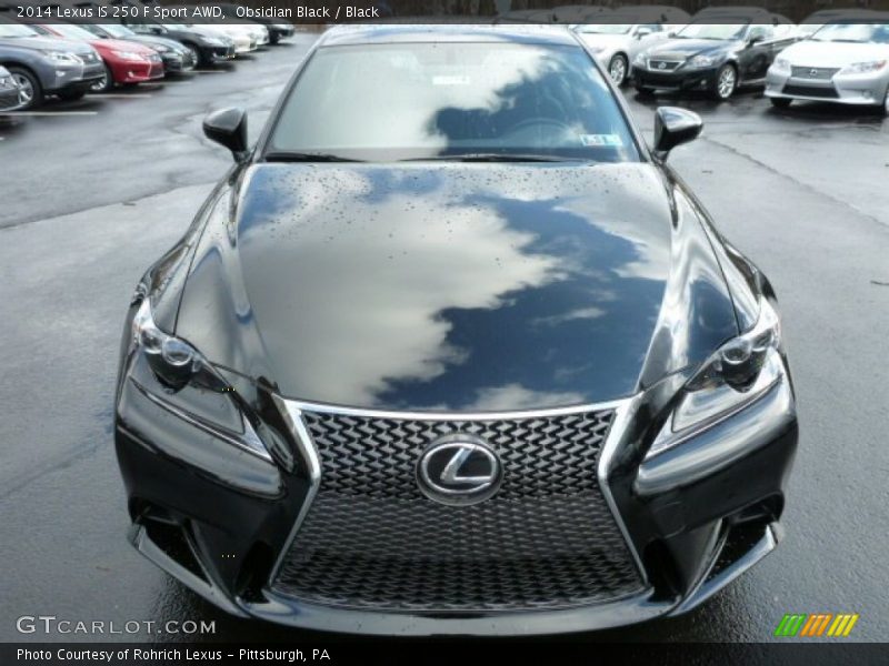  2014 IS 250 F Sport AWD Obsidian Black