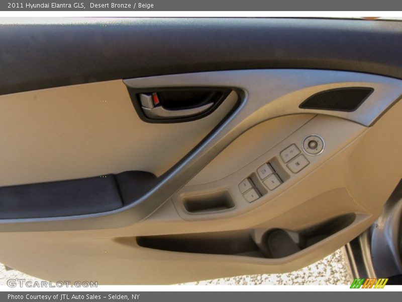 Desert Bronze / Beige 2011 Hyundai Elantra GLS