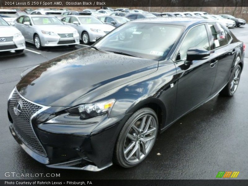 Front 3/4 View of 2014 IS 250 F Sport AWD