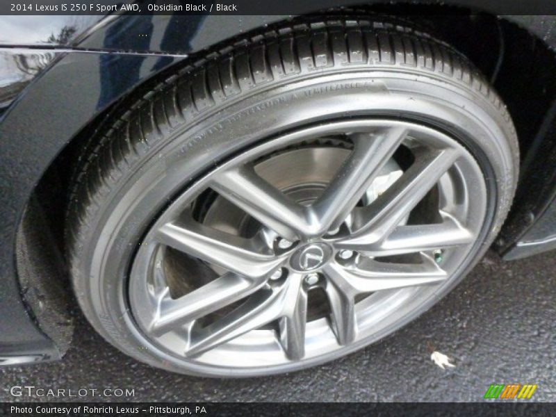  2014 IS 250 F Sport AWD Wheel