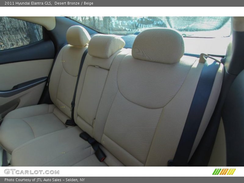 Desert Bronze / Beige 2011 Hyundai Elantra GLS