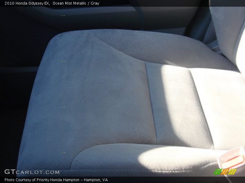 Ocean Mist Metallic / Gray 2010 Honda Odyssey EX