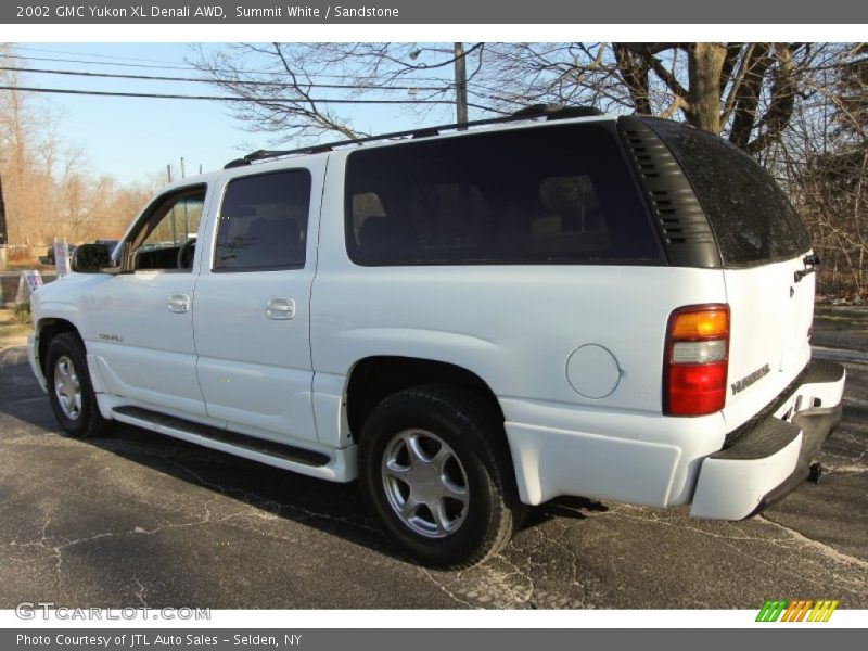 Summit White / Sandstone 2002 GMC Yukon XL Denali AWD
