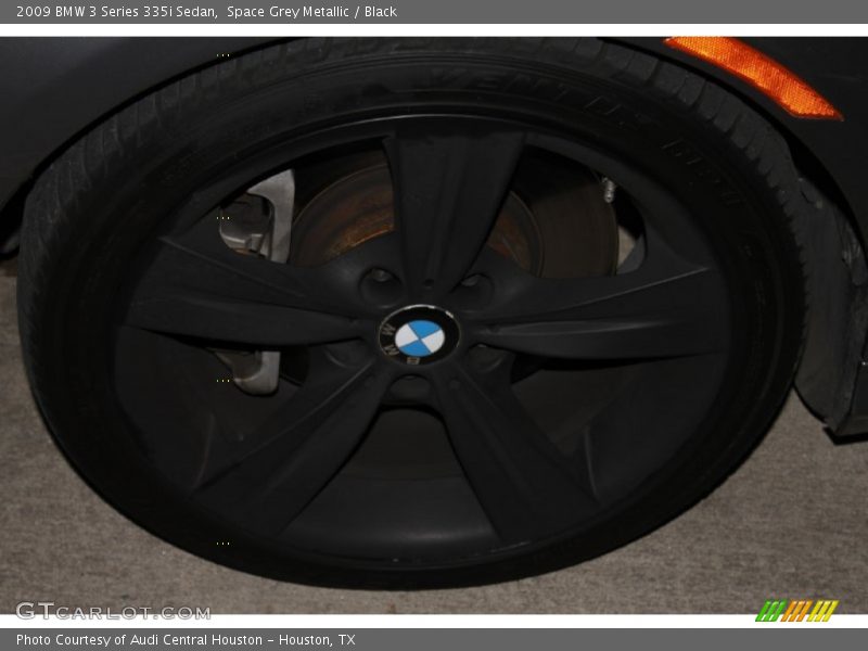 Space Grey Metallic / Black 2009 BMW 3 Series 335i Sedan