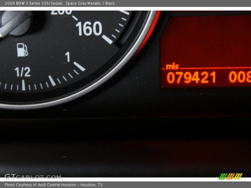Space Grey Metallic / Black 2009 BMW 3 Series 335i Sedan