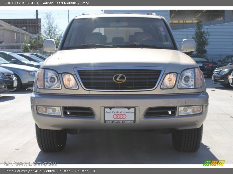 Golden Pearl Metallic / Ivory 2001 Lexus LX 470