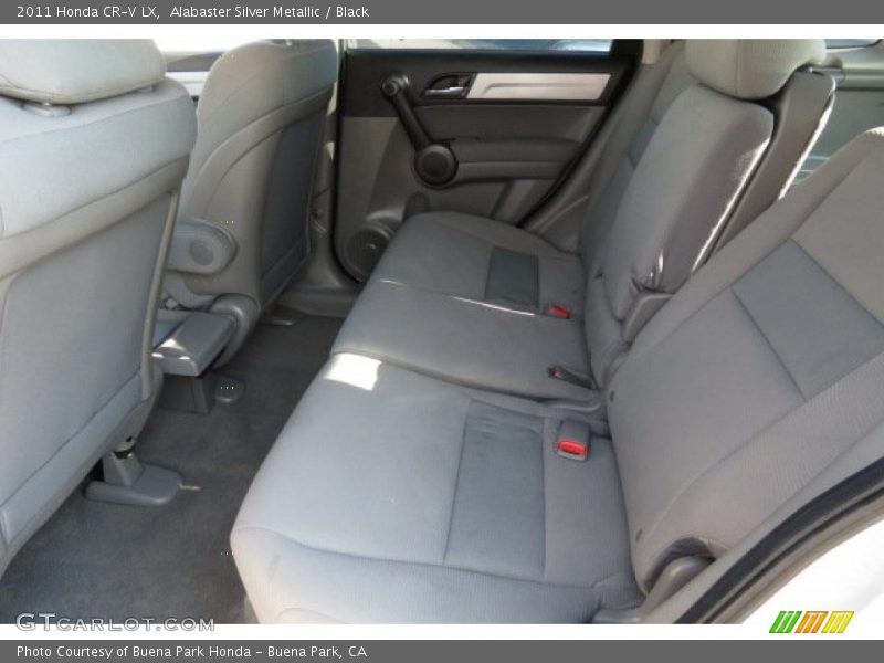 Alabaster Silver Metallic / Black 2011 Honda CR-V LX