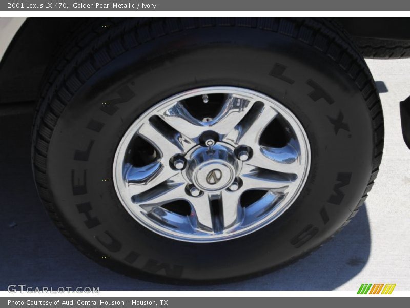 Golden Pearl Metallic / Ivory 2001 Lexus LX 470