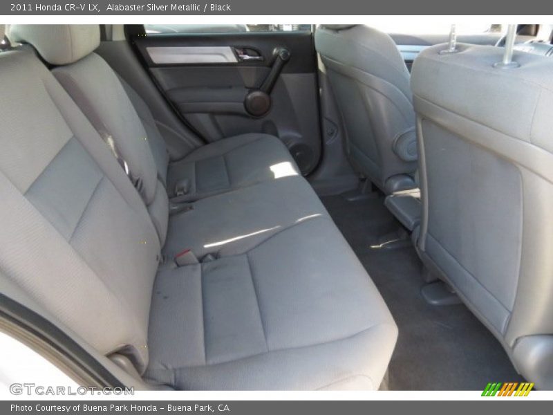Alabaster Silver Metallic / Black 2011 Honda CR-V LX