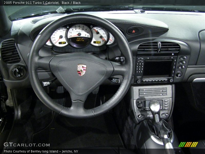 Black / Black 2005 Porsche 911 Turbo S Cabriolet