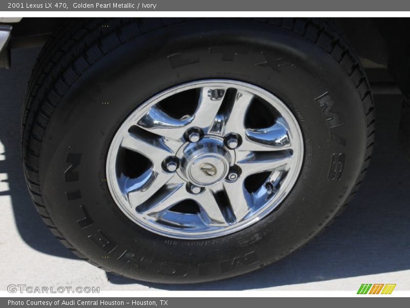Golden Pearl Metallic / Ivory 2001 Lexus LX 470