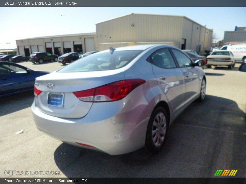 Silver / Gray 2013 Hyundai Elantra GLS