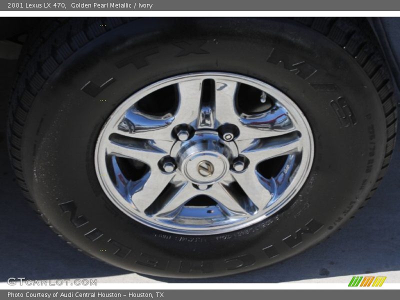 Golden Pearl Metallic / Ivory 2001 Lexus LX 470