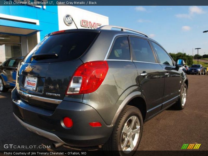 Cyber Gray Metallic / Black 2013 Chevrolet Captiva Sport LT