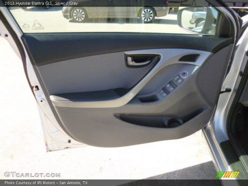Silver / Gray 2013 Hyundai Elantra GLS