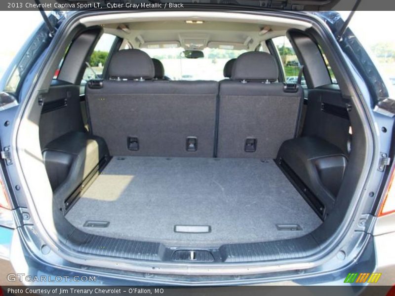 Cyber Gray Metallic / Black 2013 Chevrolet Captiva Sport LT