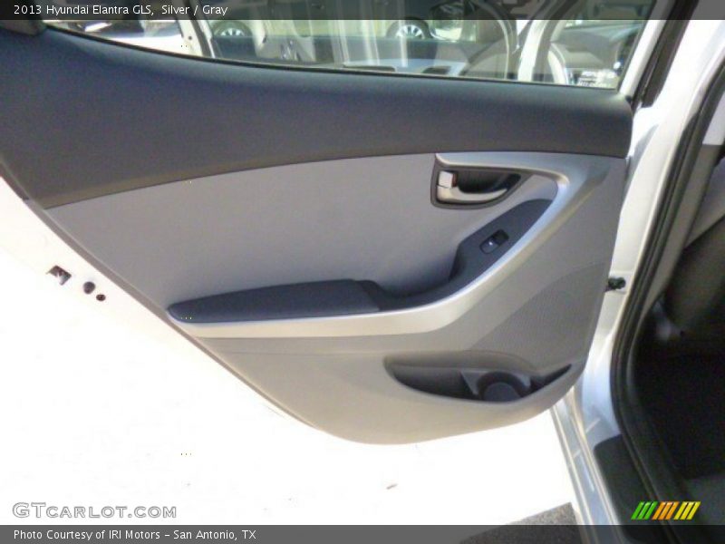 Silver / Gray 2013 Hyundai Elantra GLS