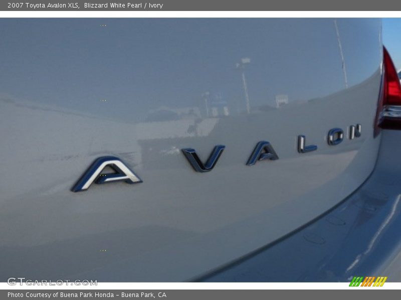 Blizzard White Pearl / Ivory 2007 Toyota Avalon XLS
