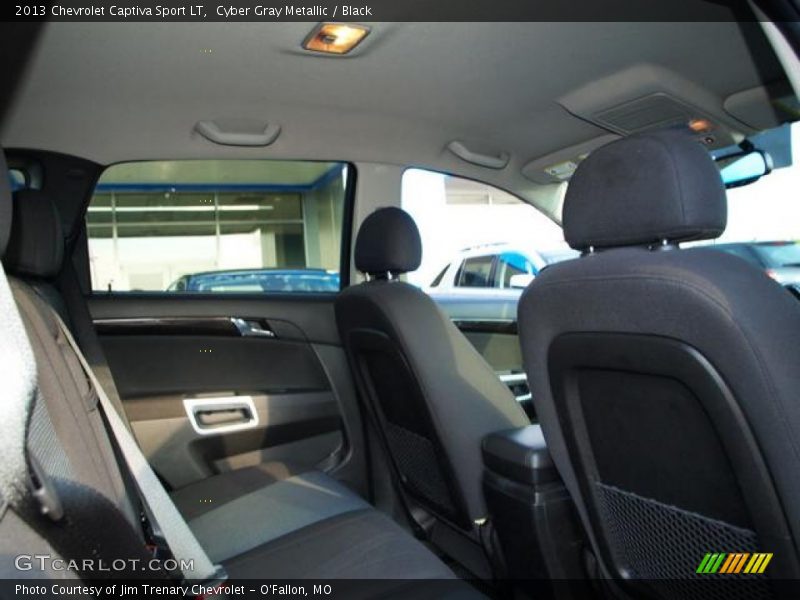 Cyber Gray Metallic / Black 2013 Chevrolet Captiva Sport LT