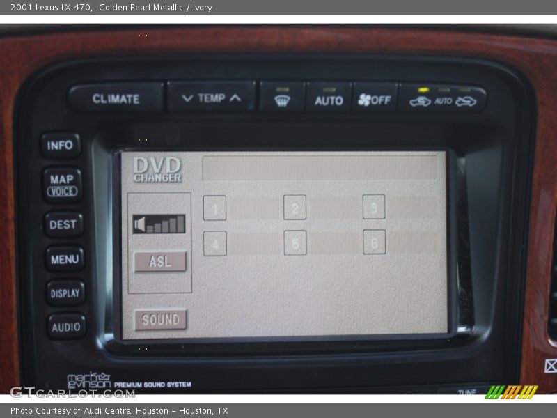 Golden Pearl Metallic / Ivory 2001 Lexus LX 470