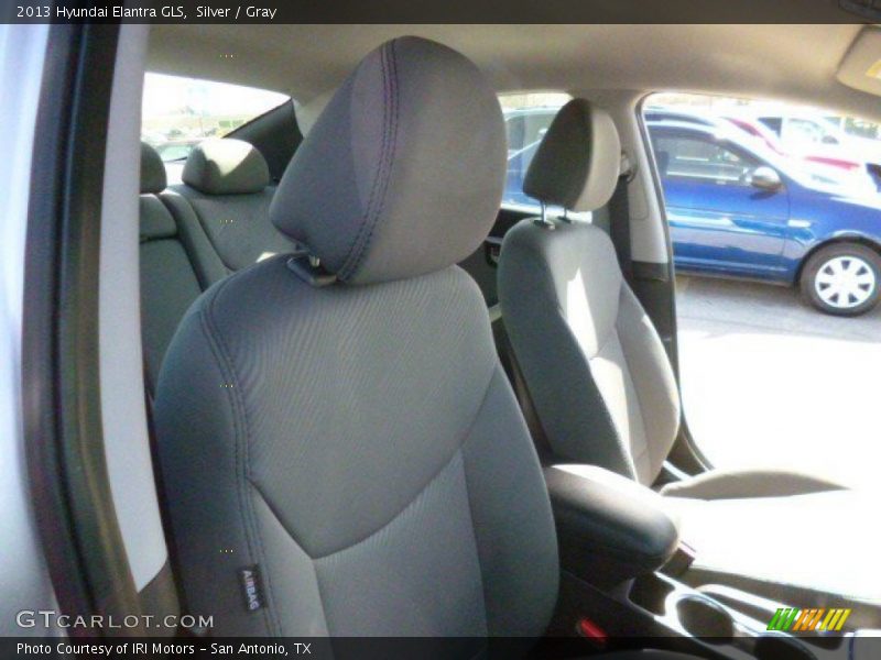 Silver / Gray 2013 Hyundai Elantra GLS