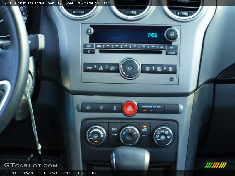 Cyber Gray Metallic / Black 2013 Chevrolet Captiva Sport LT