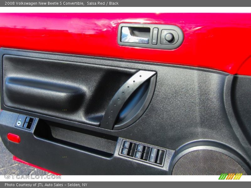 Salsa Red / Black 2008 Volkswagen New Beetle S Convertible