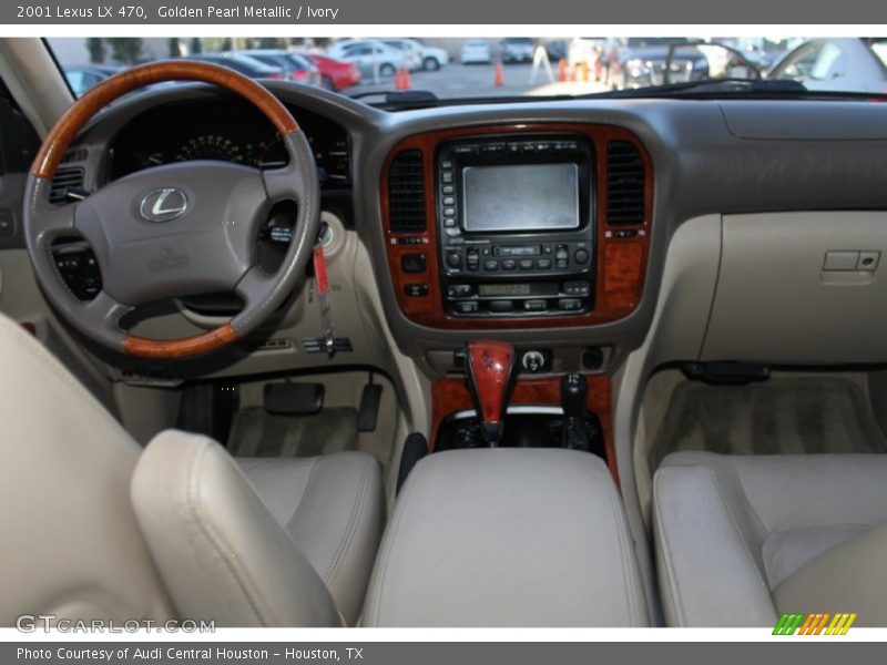 Golden Pearl Metallic / Ivory 2001 Lexus LX 470