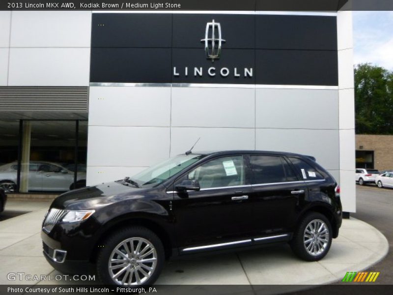Kodiak Brown / Medium Light Stone 2013 Lincoln MKX AWD