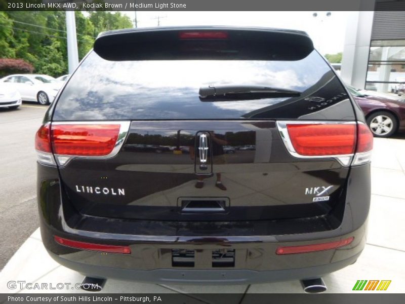 Kodiak Brown / Medium Light Stone 2013 Lincoln MKX AWD