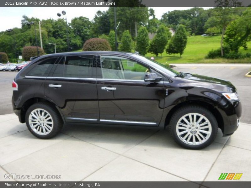Kodiak Brown / Medium Light Stone 2013 Lincoln MKX AWD