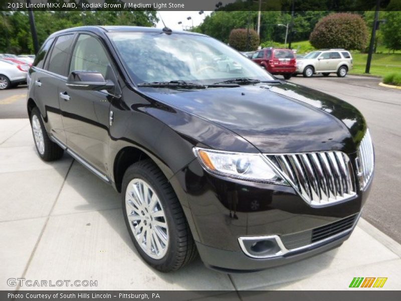 Kodiak Brown / Medium Light Stone 2013 Lincoln MKX AWD